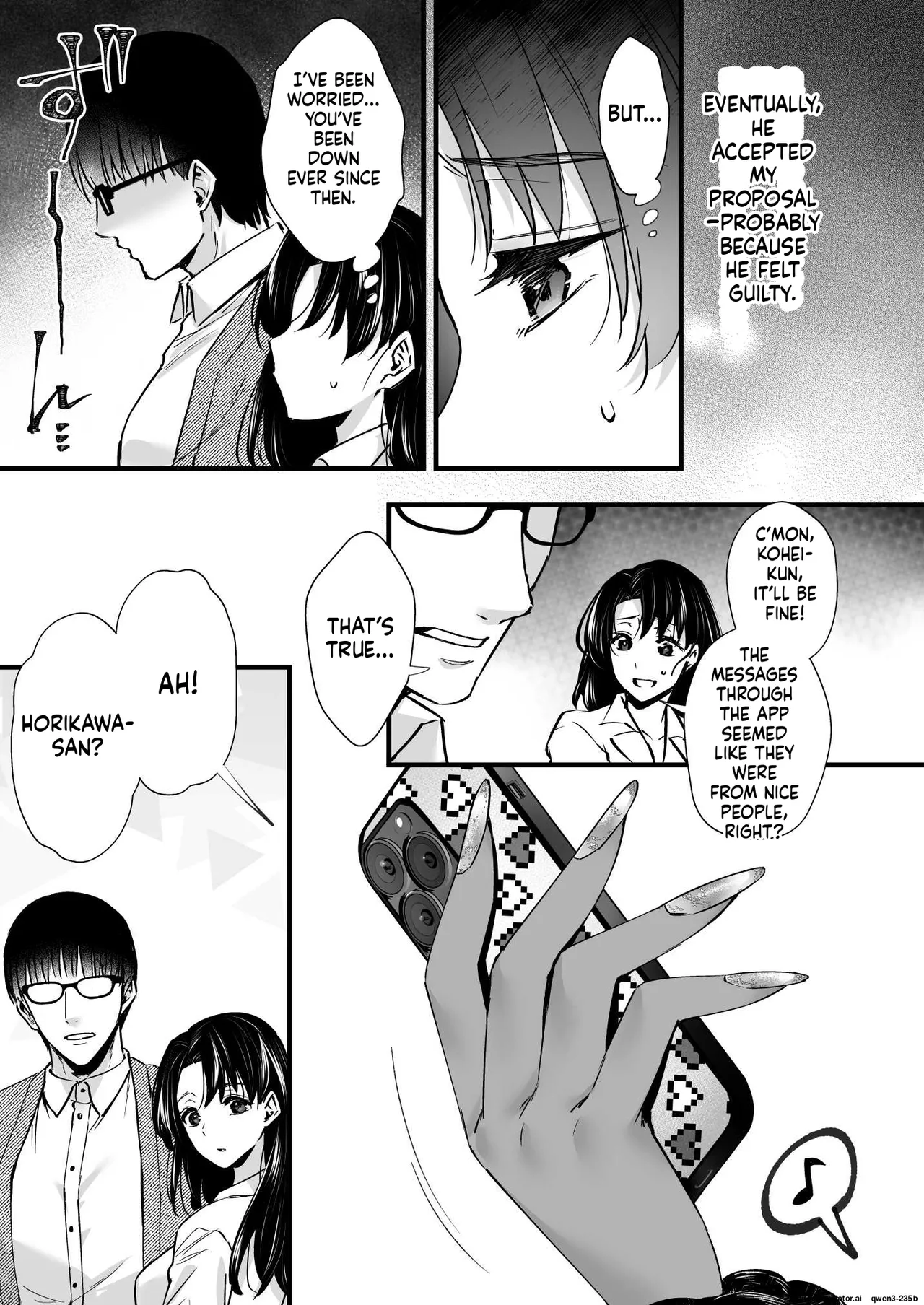 Dohamari Suru Hodo Kimochiii! Junpaku Fuufu to Yarichin Couple no Swapping Onsen page 9