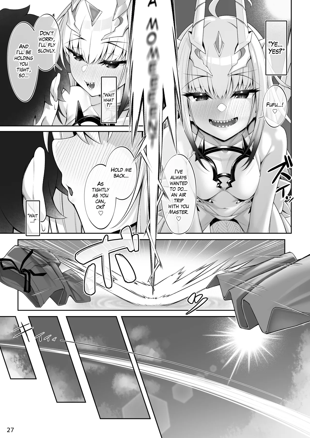 Doing all kinds of lewd things with Melusine in her swimsuit page 28