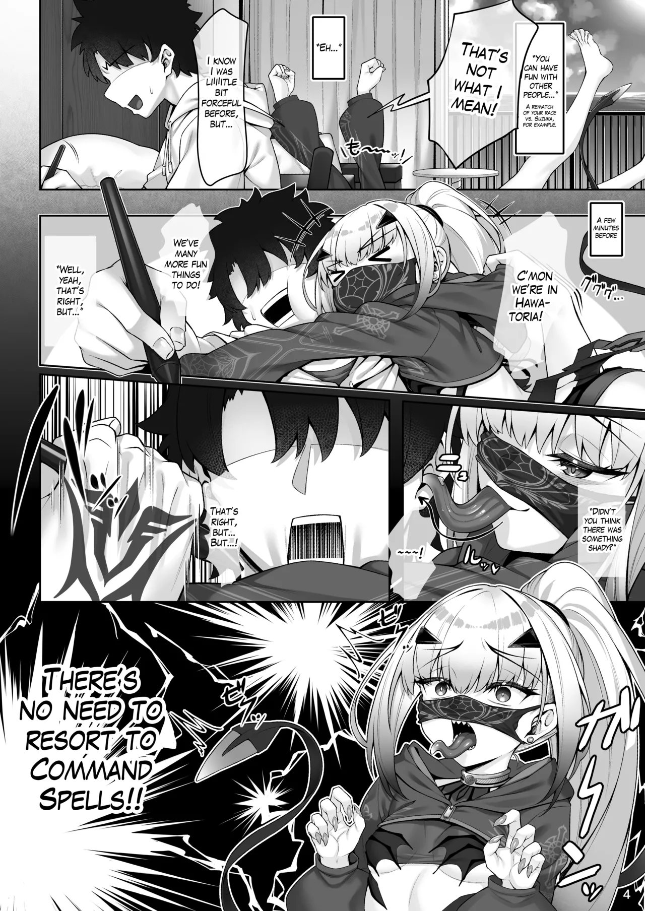Doing all kinds of lewd things with Melusine in her swimsuit page 5
