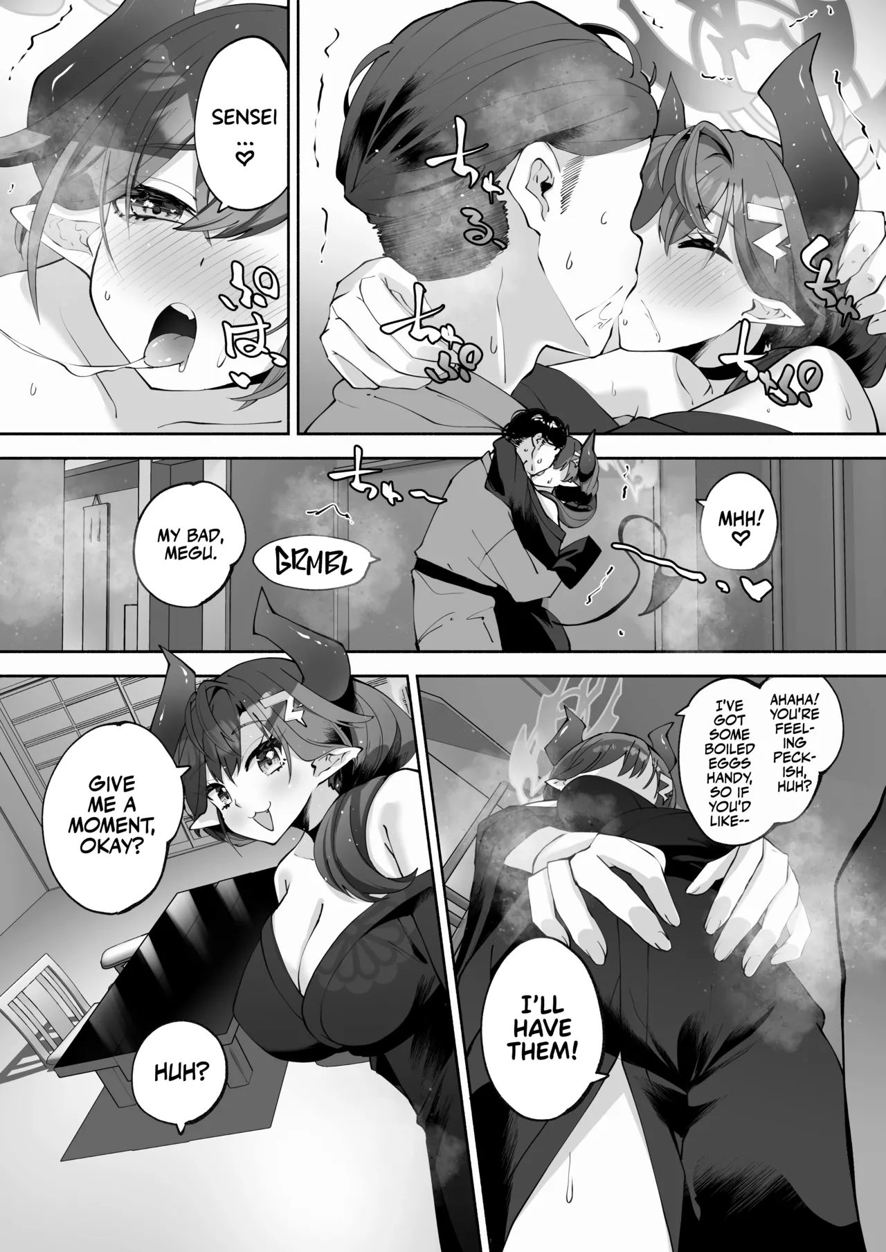 Doing the Hanky-Panky with Megu! page 58