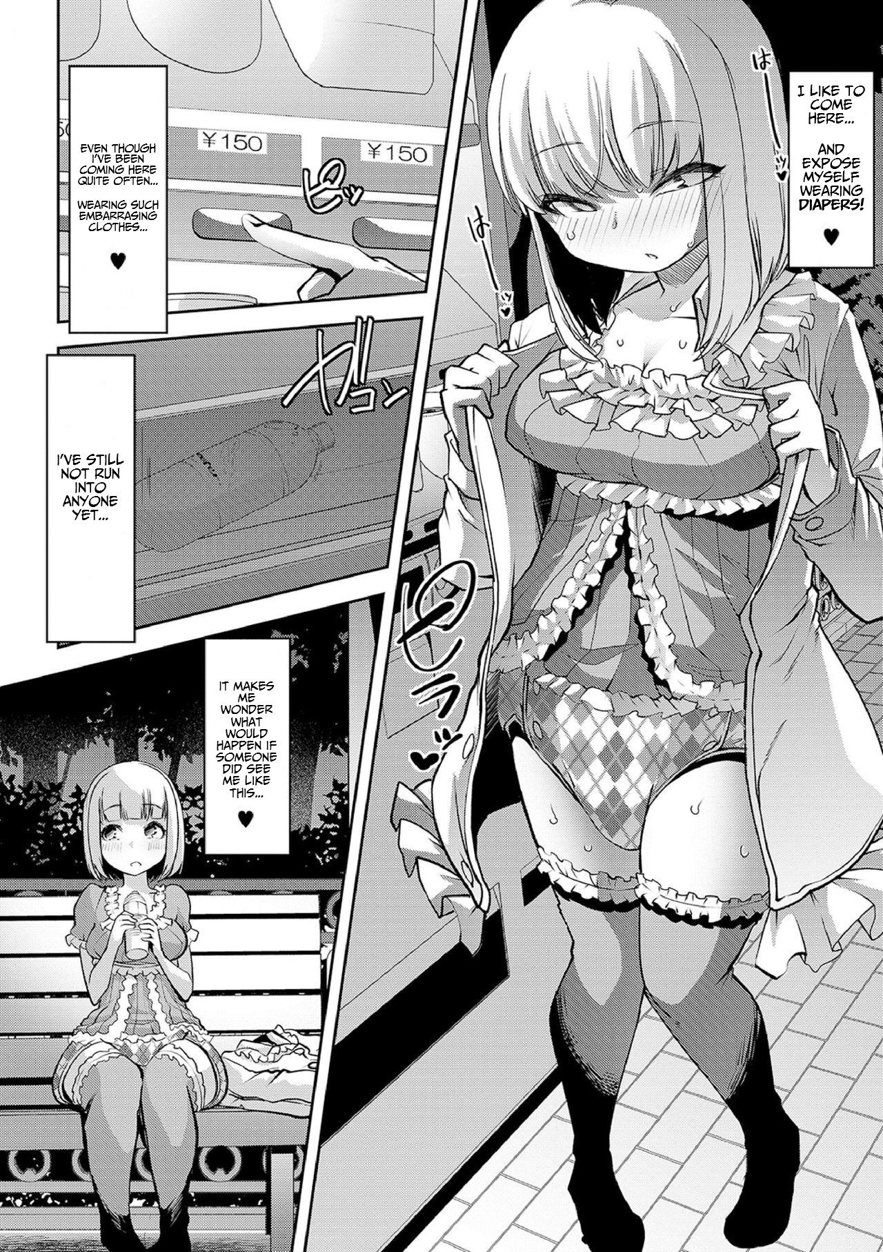 Doki Doki ★ Late Night Diaper Exposure - How do you like Diaper girl? page 2