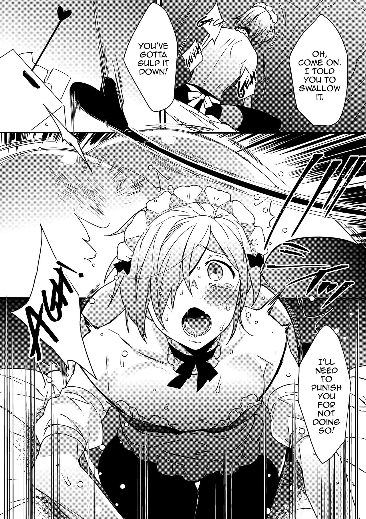 Dokidoki Mesu Ochi Gohoushi Challenge page 8