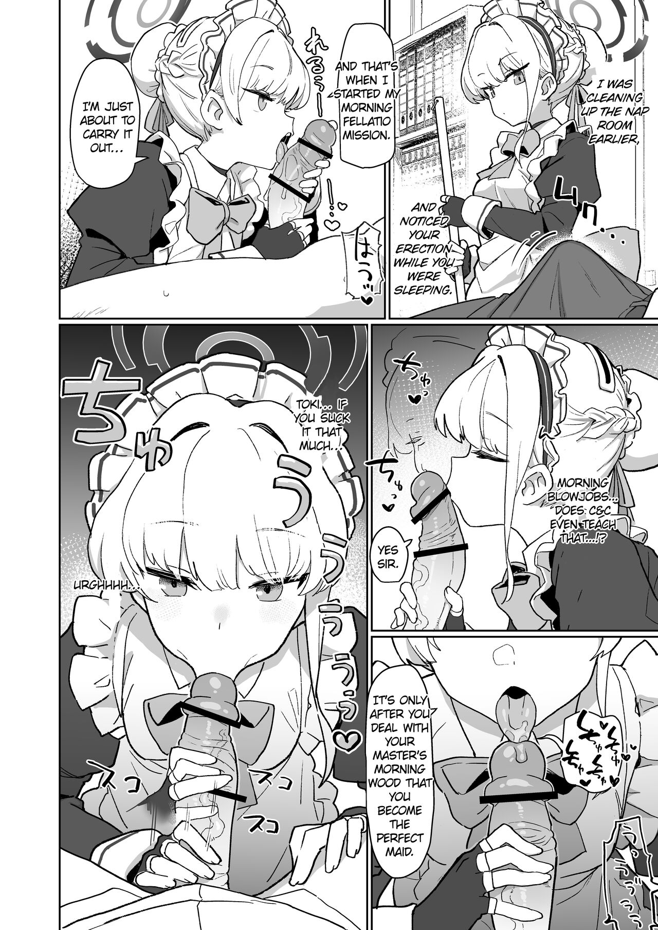 Dokidoki Toki Meki Maid Kiss page 9