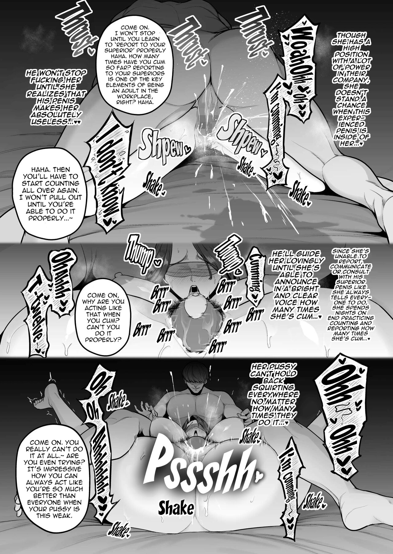 Dokushin PowerHara Onna Joshi, Ikemen Chinpo-kun ni Mesu ni Sareru page 2