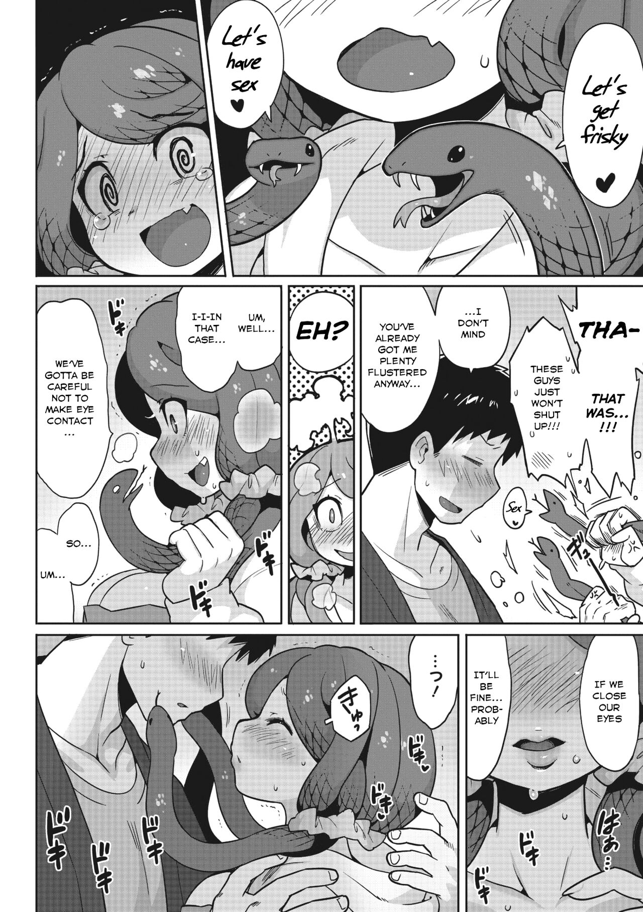 Don't look, just hold me. page 10