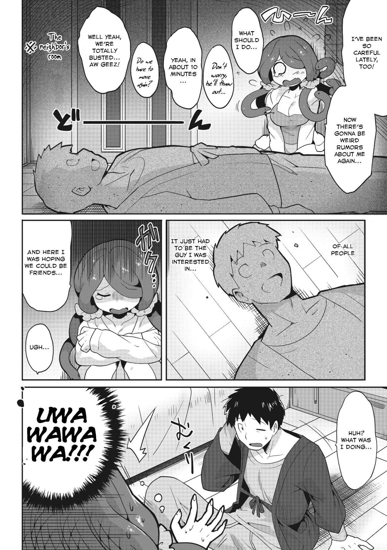 Don't look, just hold me. page 4
