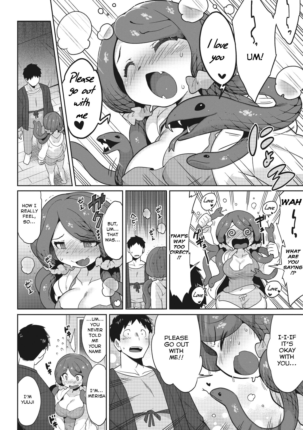 Don't look, just hold me. page 8