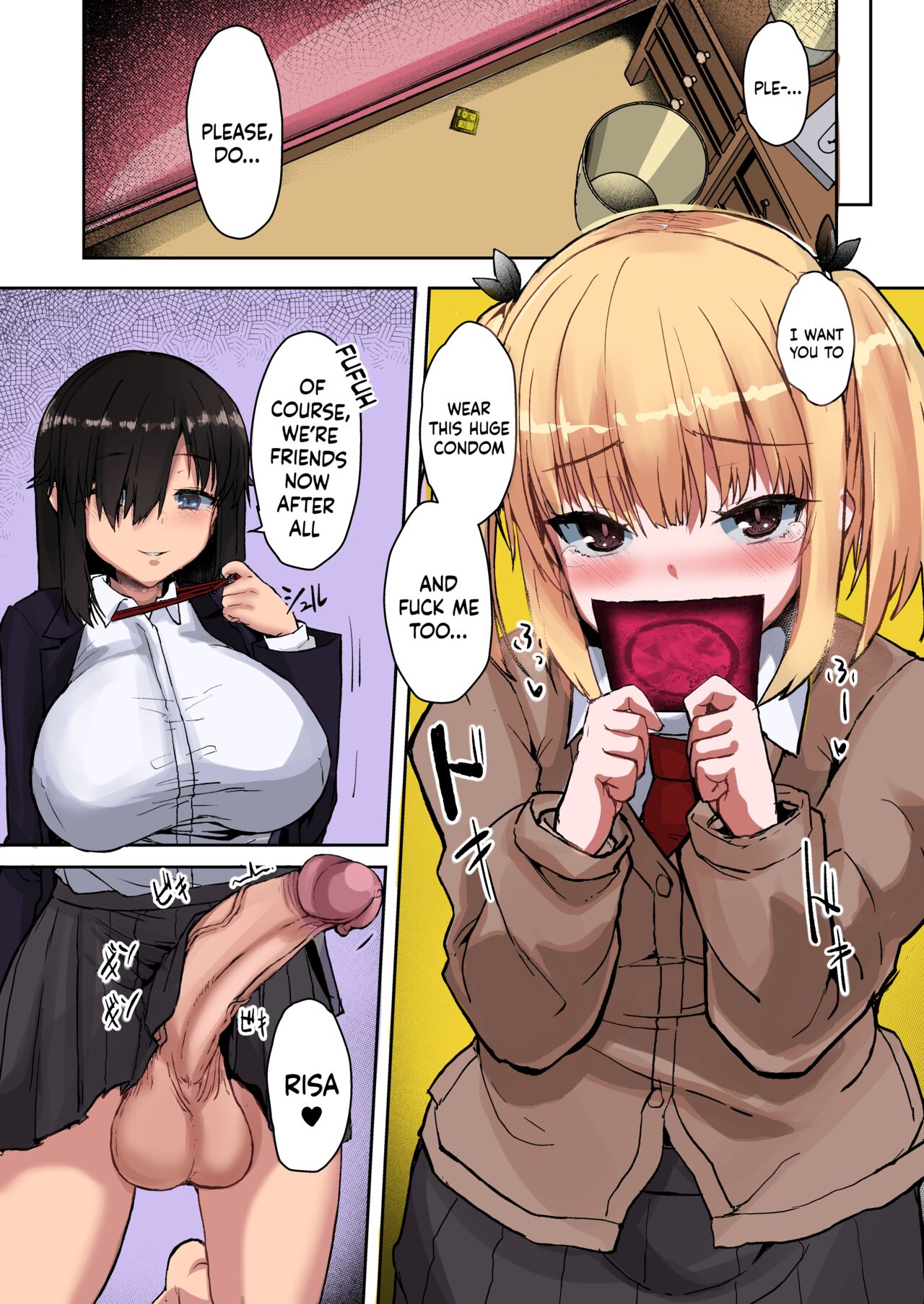 Don't Mess With Futa Girls -Amagi Risa Chapter- page 15