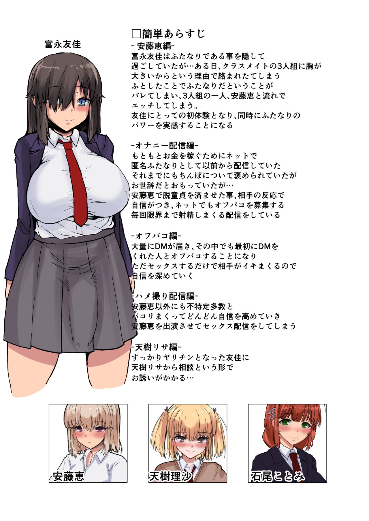 Don't Mess With Futa Girls -Amagi Risa Chapter- page 3