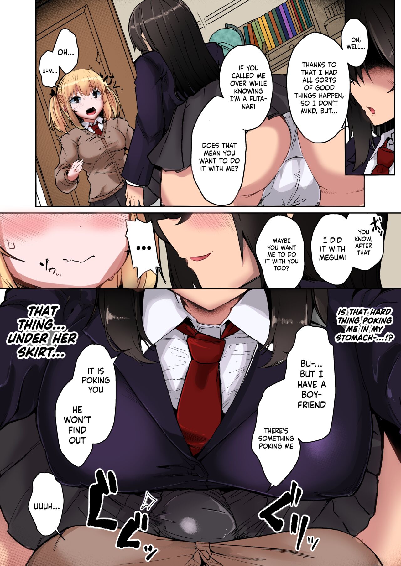 Don't Mess With Futa Girls -Amagi Risa Chapter- page 9
