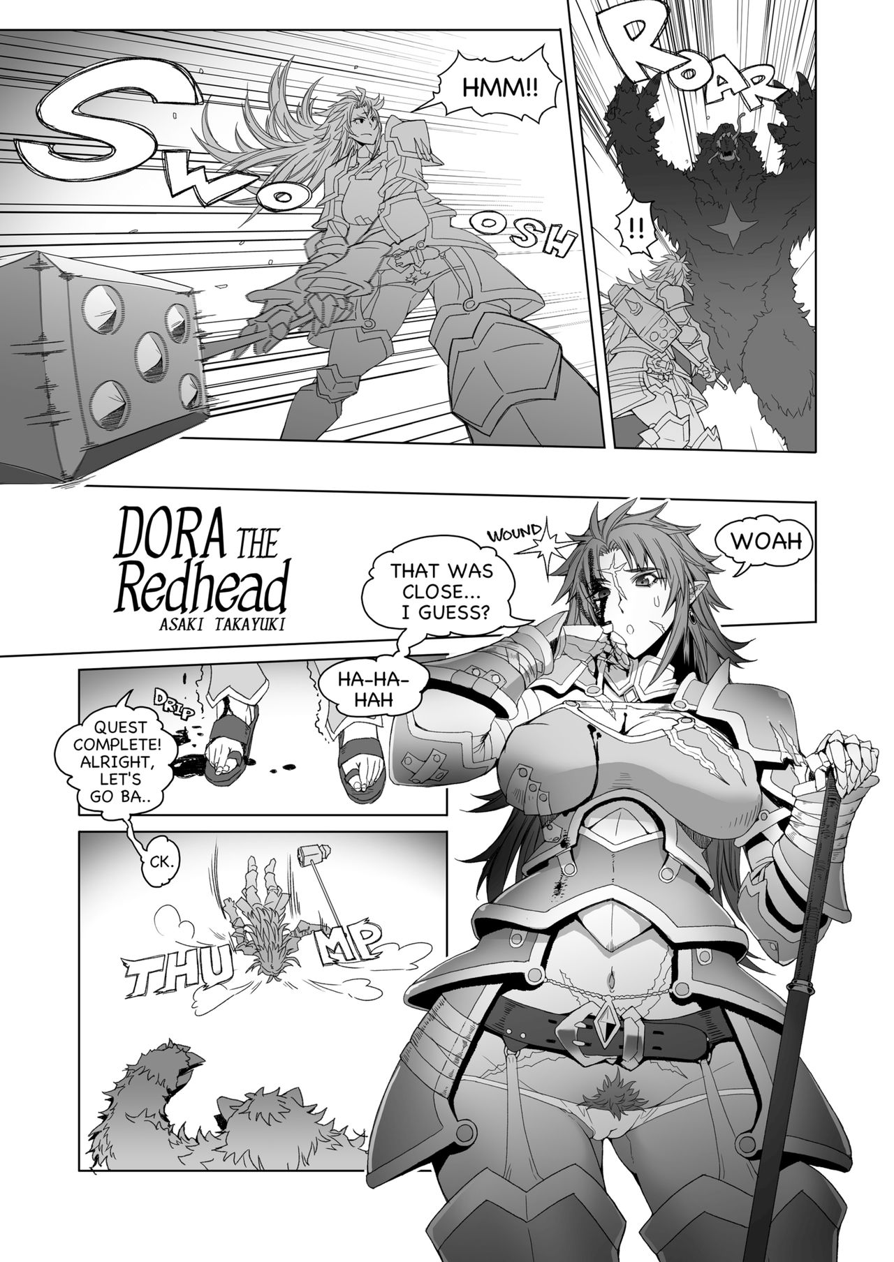 Dora the Readhead page 2
