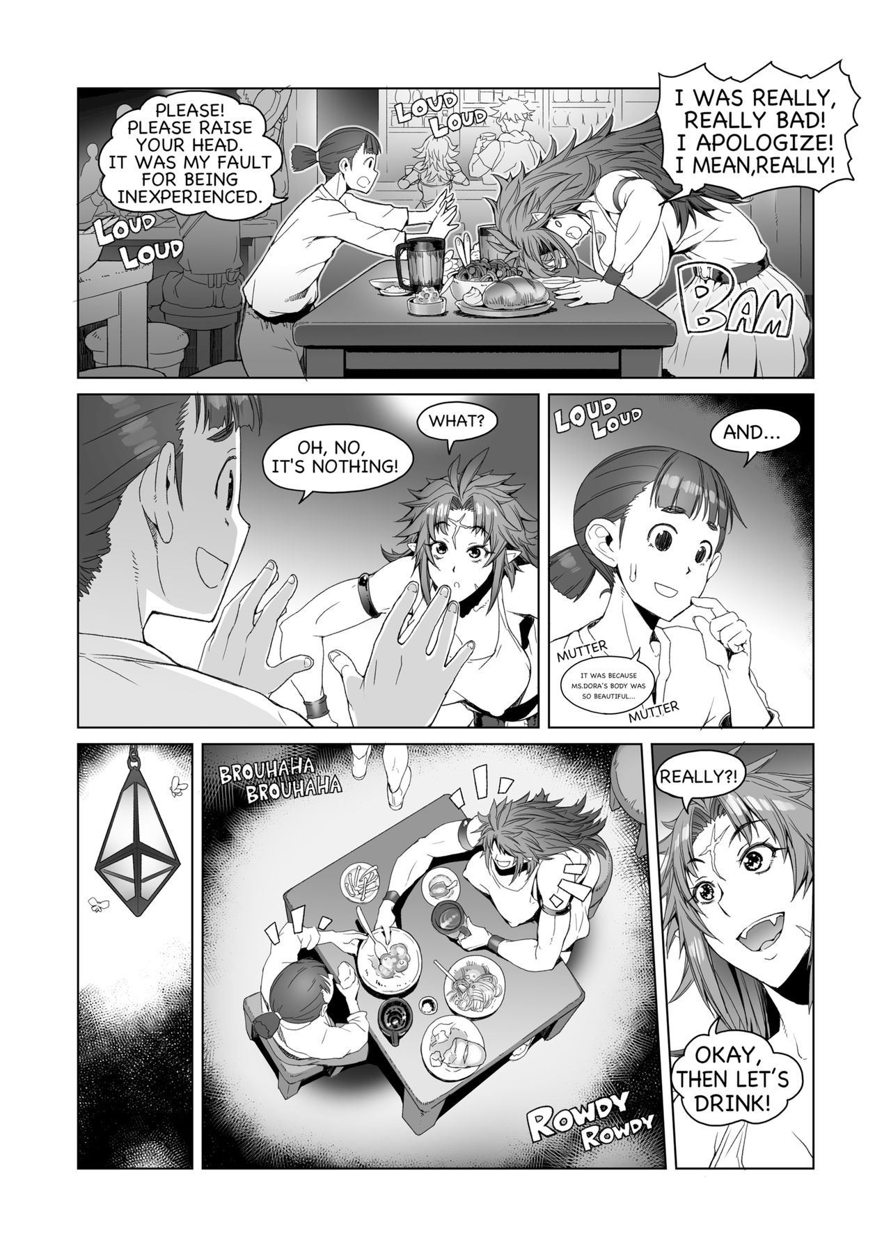 Dora the Readhead page 9