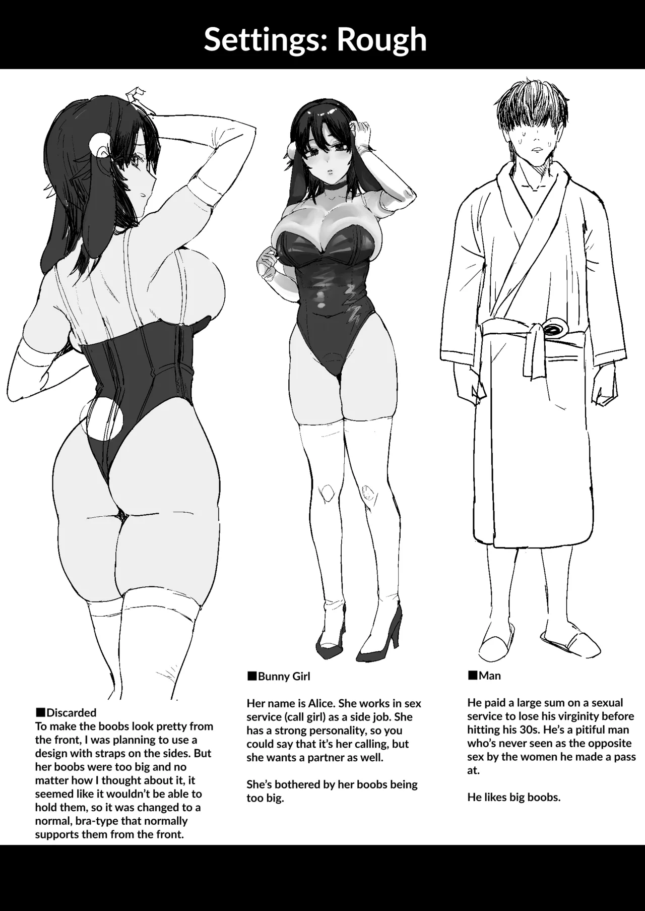 Dosukebe Bakunyuu Bunny Girl Ana de Doutei Sotsugyou page 42
