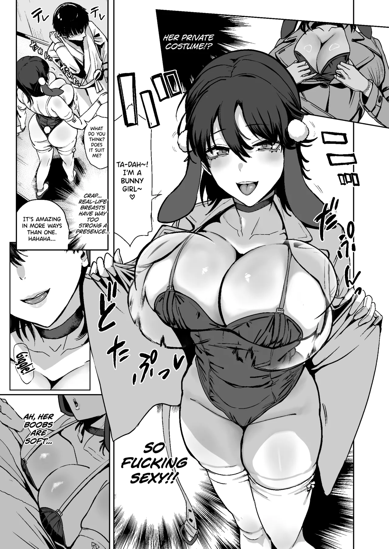 Dosukebe Bakunyuu Bunny Girl Ana de Doutei Sotsugyou page 5
