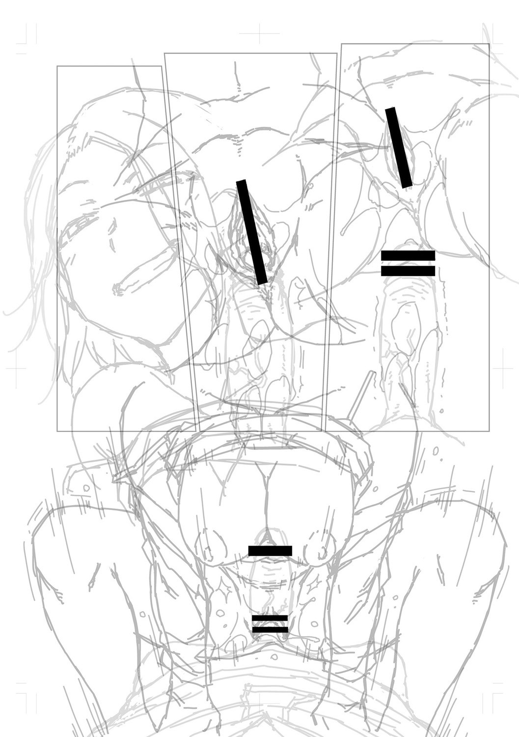 Dosukebe Bijin Yonshimai Harem ni Youkoso! - Welcome to the HAREM of the FOUR Beautiful and Slutty Sisters + "Ueno Bijin Yonsihimai to Kazoku ni Narimashite" Ch. 1-5 Shitagaki Data page 234