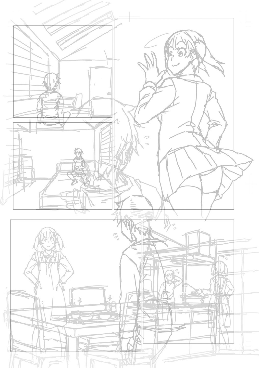 Dosukebe Bijin Yonshimai Harem ni Youkoso! - Welcome to the HAREM of the FOUR Beautiful and Slutty Sisters + "Ueno Bijin Yonsihimai to Kazoku ni Narimashite" Ch. 1-5 Shitagaki Data page 243