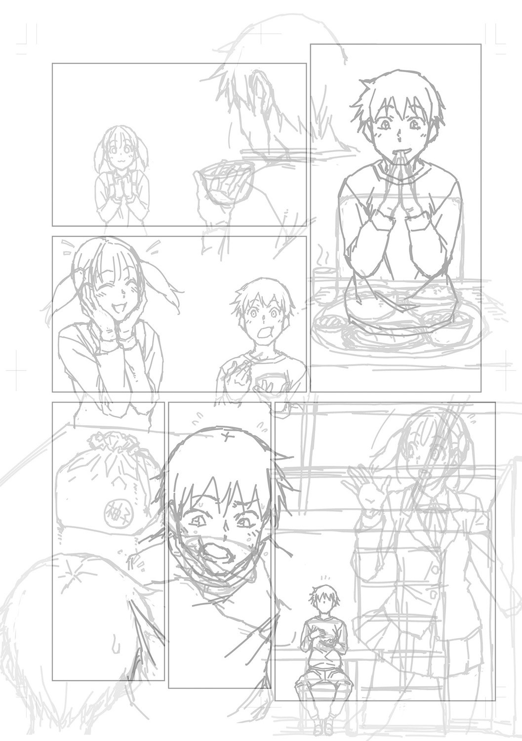 Dosukebe Bijin Yonshimai Harem ni Youkoso! - Welcome to the HAREM of the FOUR Beautiful and Slutty Sisters + "Ueno Bijin Yonsihimai to Kazoku ni Narimashite" Ch. 1-5 Shitagaki Data page 244