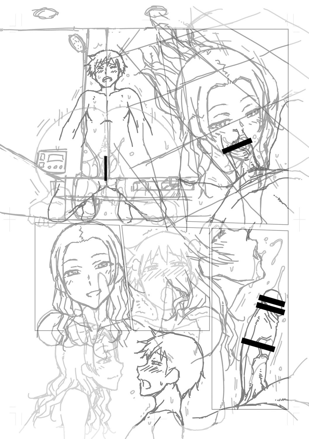 Dosukebe Bijin Yonshimai Harem ni Youkoso! - Welcome to the HAREM of the FOUR Beautiful and Slutty Sisters + "Ueno Bijin Yonsihimai to Kazoku ni Narimashite" Ch. 1-5 Shitagaki Data page 276