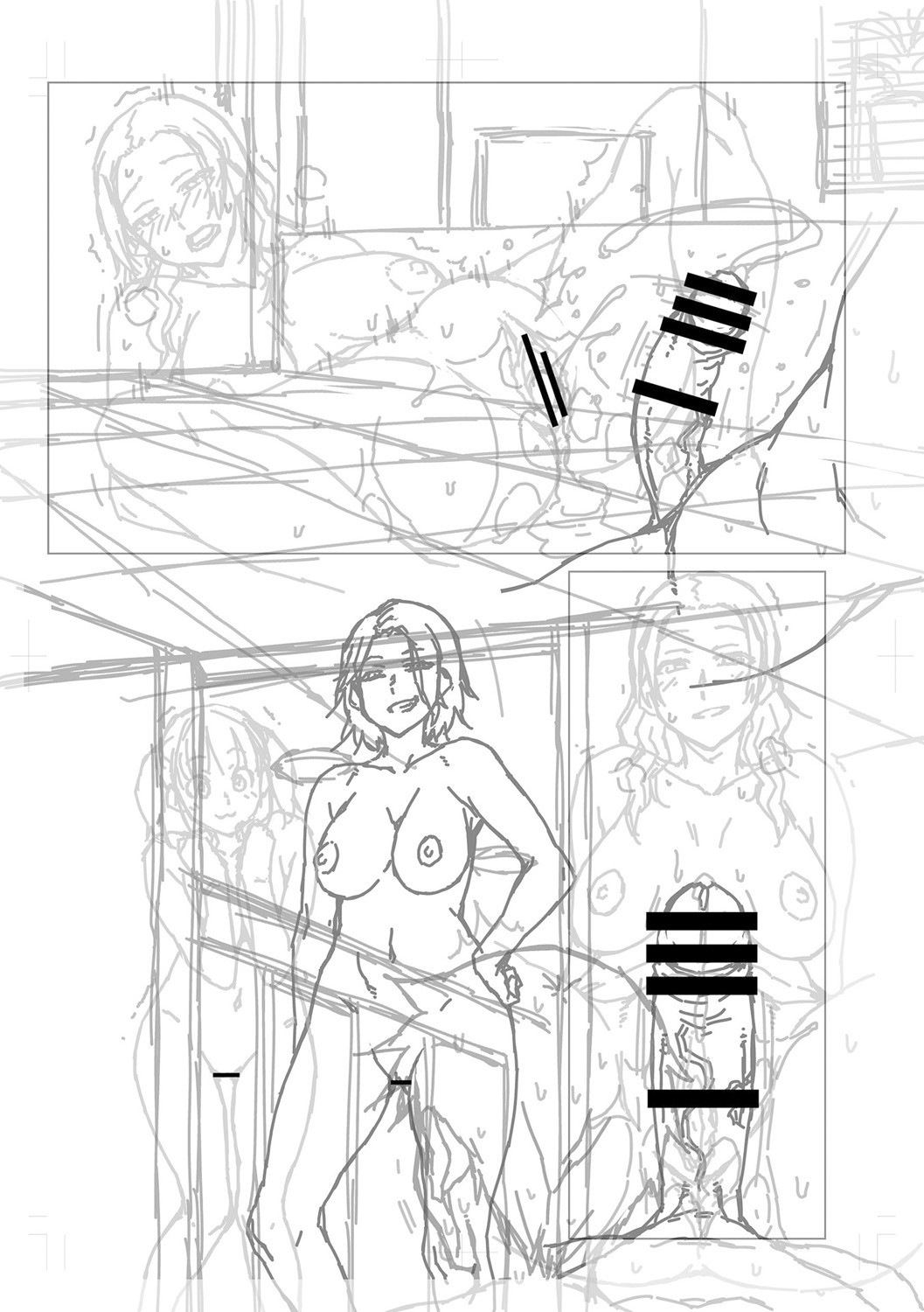 Dosukebe Bijin Yonshimai Harem ni Youkoso! - Welcome to the HAREM of the FOUR Beautiful and Slutty Sisters + "Ueno Bijin Yonsihimai to Kazoku ni Narimashite" Ch. 1-5 Shitagaki Data page 281