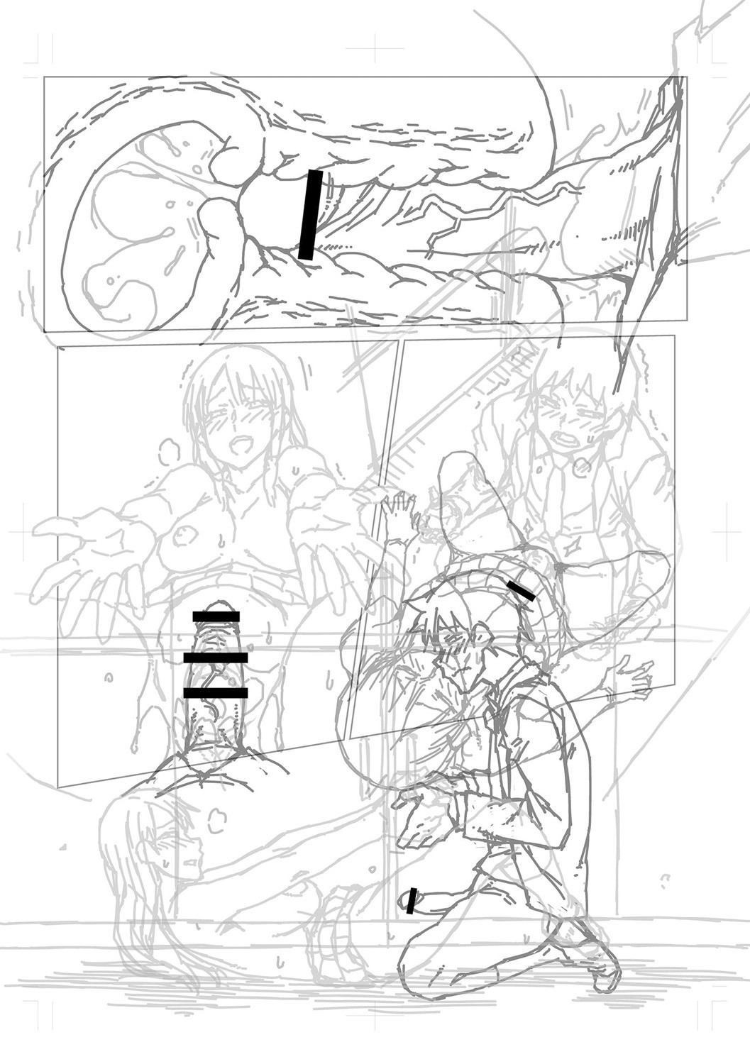 Dosukebe Bijin Yonshimai Harem ni Youkoso! - Welcome to the HAREM of the FOUR Beautiful and Slutty Sisters + "Ueno Bijin Yonsihimai to Kazoku ni Narimashite" Ch. 1-5 Shitagaki Data page 299