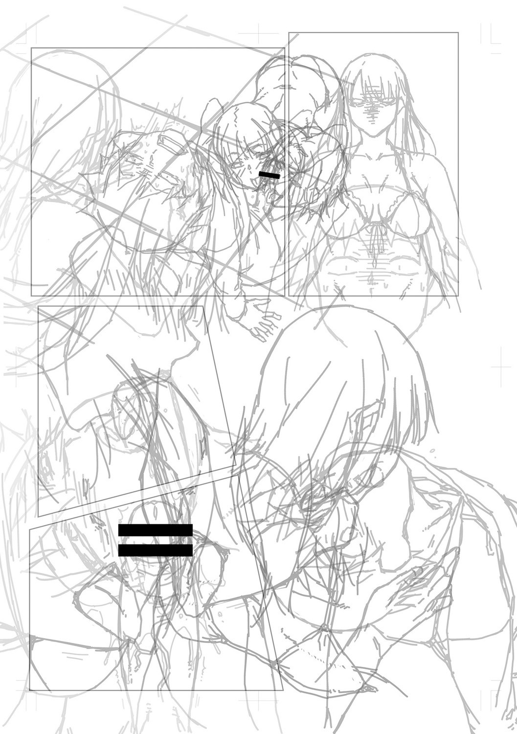 Dosukebe Bijin Yonshimai Harem ni Youkoso! - Welcome to the HAREM of the FOUR Beautiful and Slutty Sisters + "Ueno Bijin Yonsihimai to Kazoku ni Narimashite" Ch. 1-5 Shitagaki Data page 313