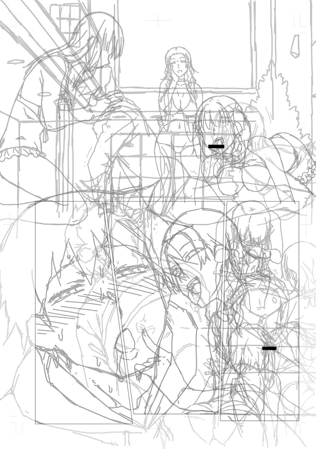 Dosukebe Bijin Yonshimai Harem ni Youkoso! - Welcome to the HAREM of the FOUR Beautiful and Slutty Sisters + "Ueno Bijin Yonsihimai to Kazoku ni Narimashite" Ch. 1-5 Shitagaki Data page 314