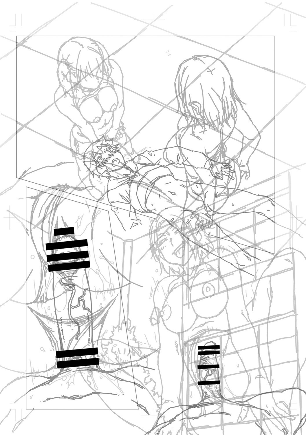 Dosukebe Bijin Yonshimai Harem ni Youkoso! - Welcome to the HAREM of the FOUR Beautiful and Slutty Sisters + "Ueno Bijin Yonsihimai to Kazoku ni Narimashite" Ch. 1-5 Shitagaki Data page 323