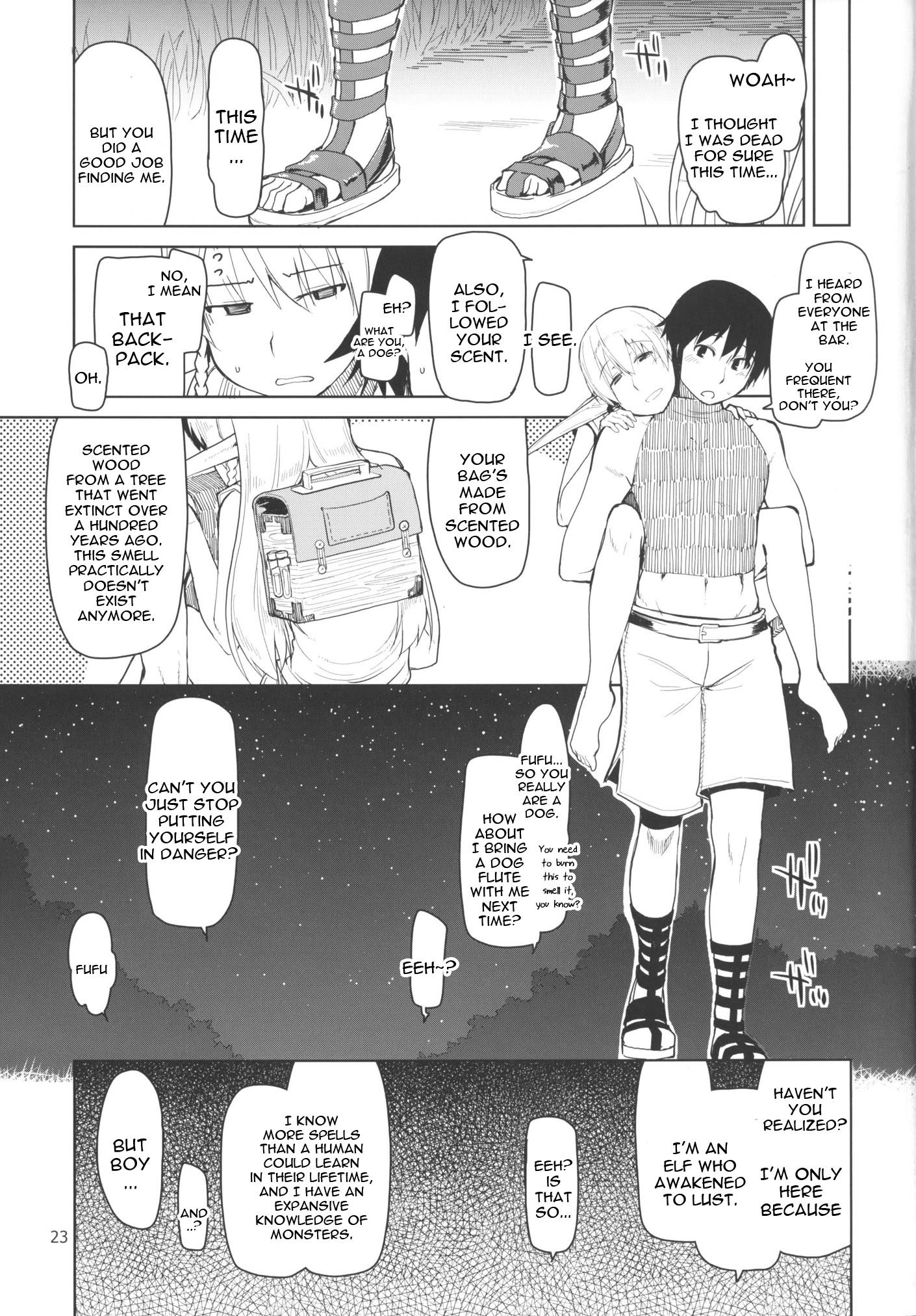 Dosukebe Elf no Ishukan Nikki 1 page 24
