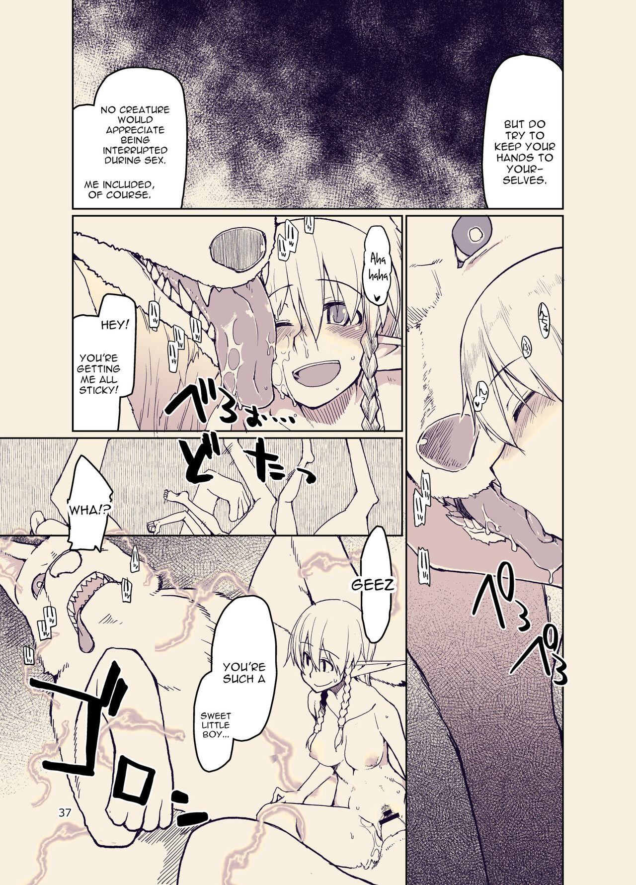 Dosukebe Elf no Ishukan Nikki 9 page 38