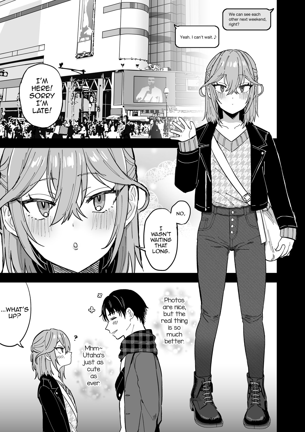 Dosukebe Mesu Danshi Utaha-kun page 6