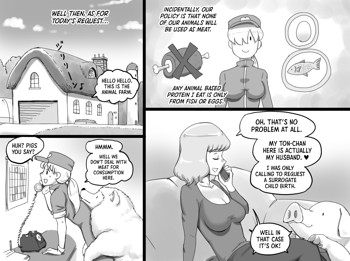 Doubutsu Noujou 3-biki no Kobuta-chan Hen - Animal Farm 2 The Three Little Pigs page 5