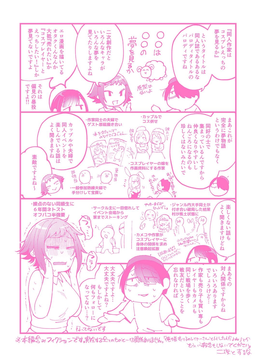 Doujin Sakka wa Cosplay Ecchi no Yume o Miru ka? Parts 1-4 + After Story page 130