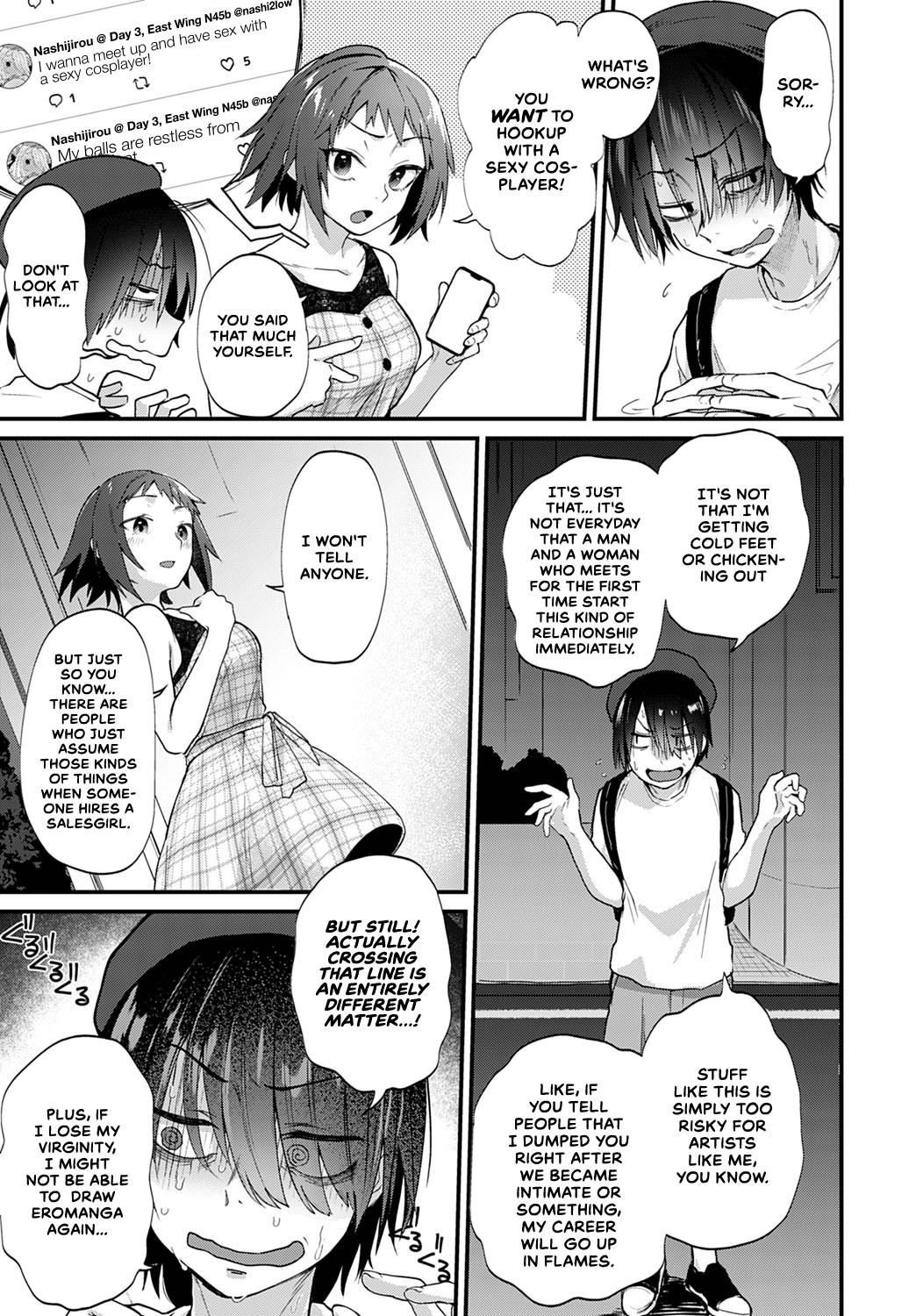 Doujin Sakka wa Cosplay Ecchi no Yume o Miru ka? Parts 1-4 + After Story page 7