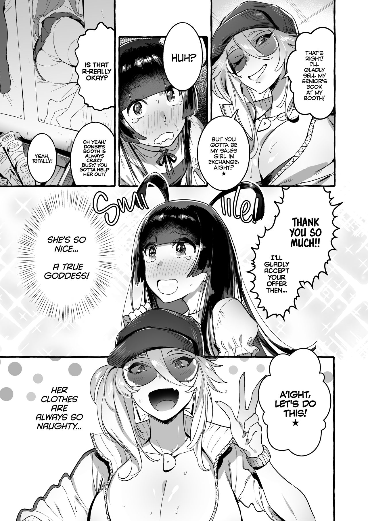 Doujin Star Gyaru VS. Me page 4