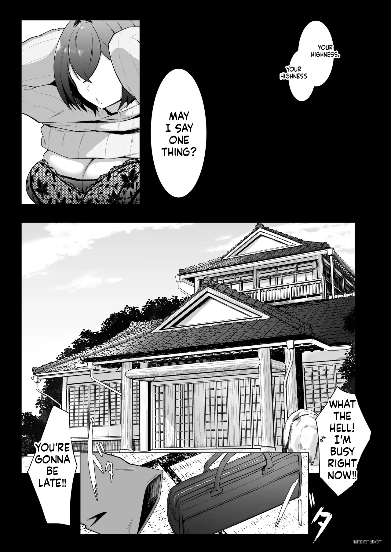 Downer Ninpou Tsuma wa Teishu Kanpaku Otto wo Wakara Seru page 42