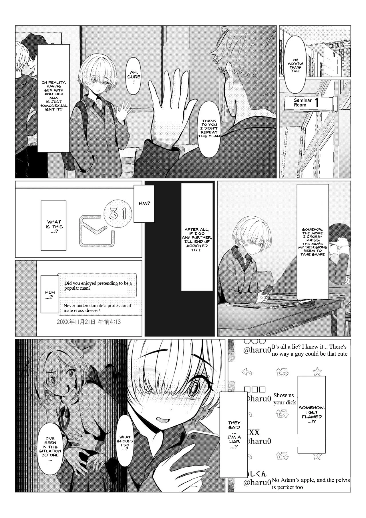 Dr. Hayato's Feminization Medical Record ~University Edition~ page 35