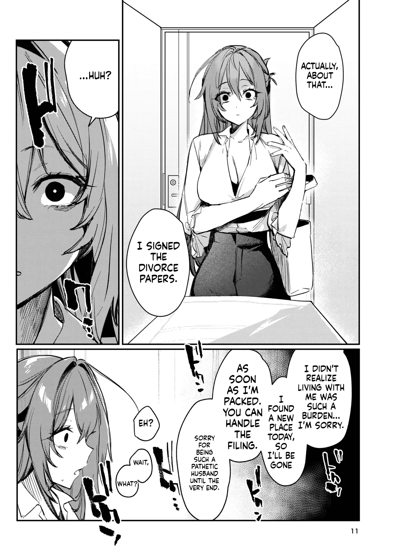 Dumb wife, re-education. page 11