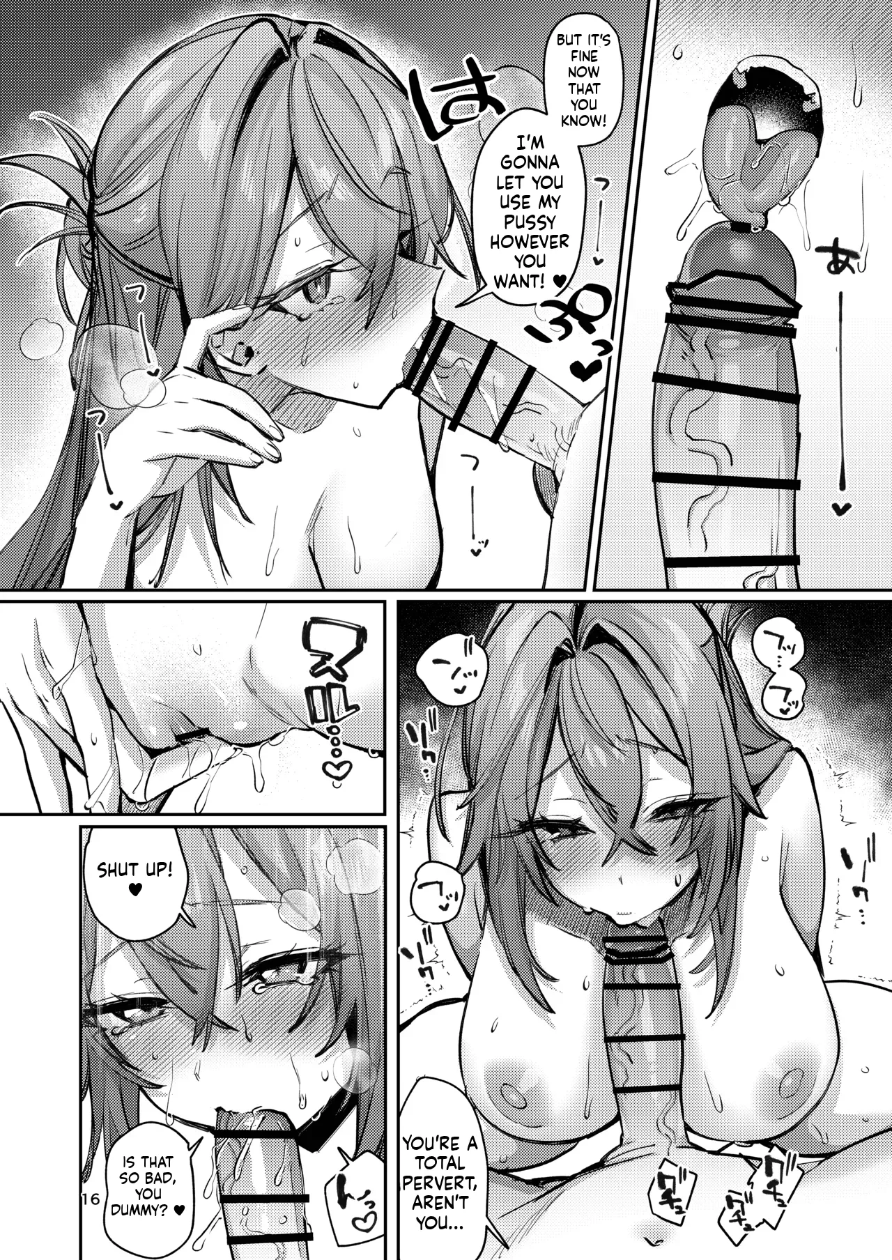 Dumb wife, re-education. page 16