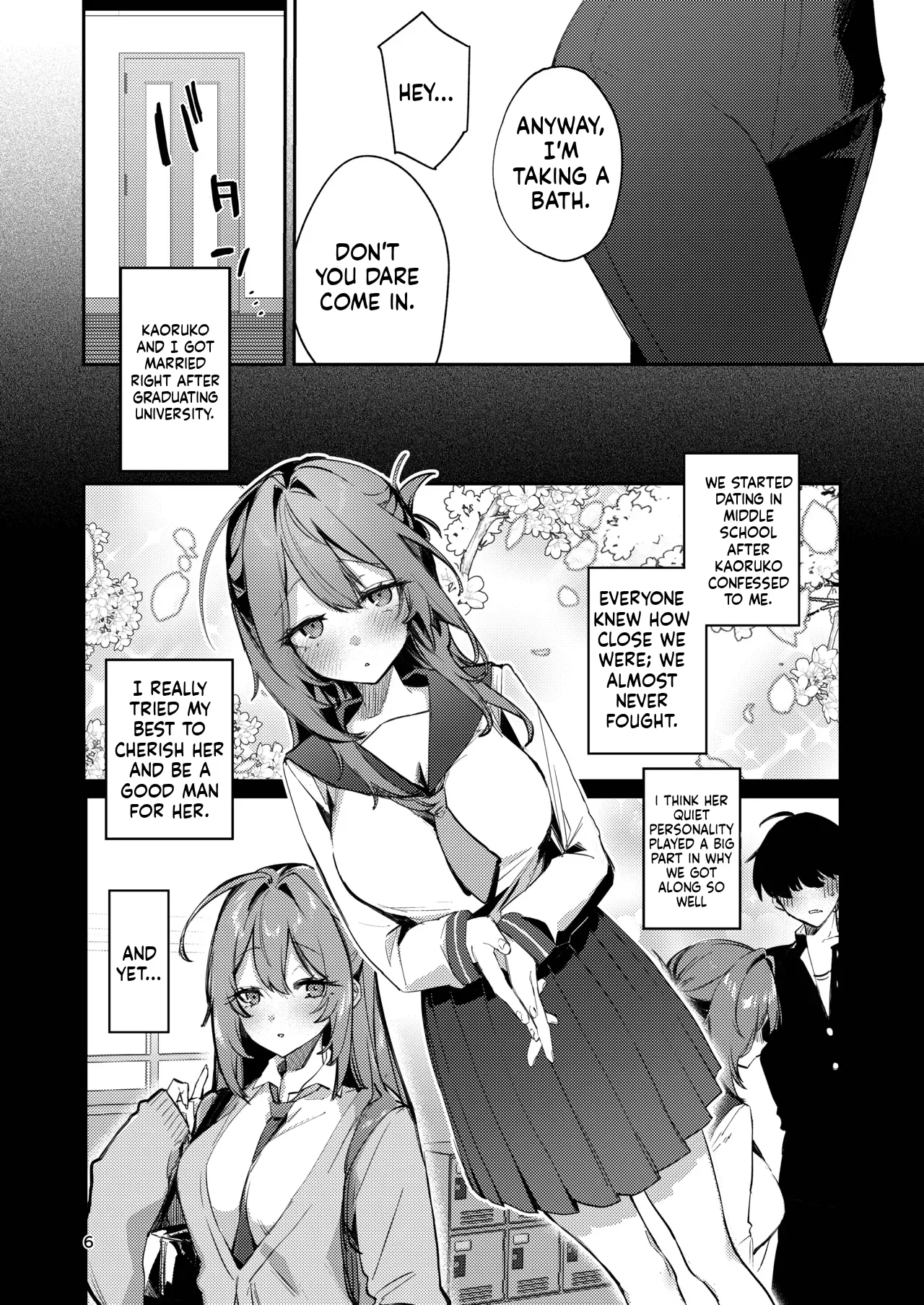 Dumb wife, re-education. page 6