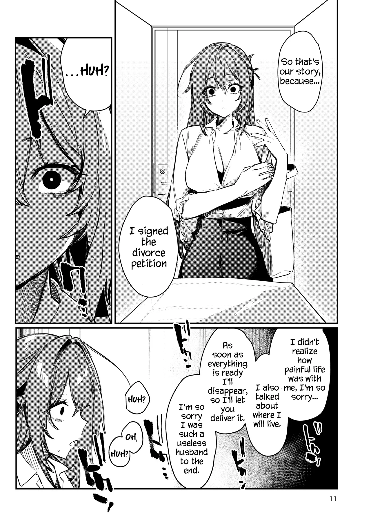 Dumb wife, re-education. page 11