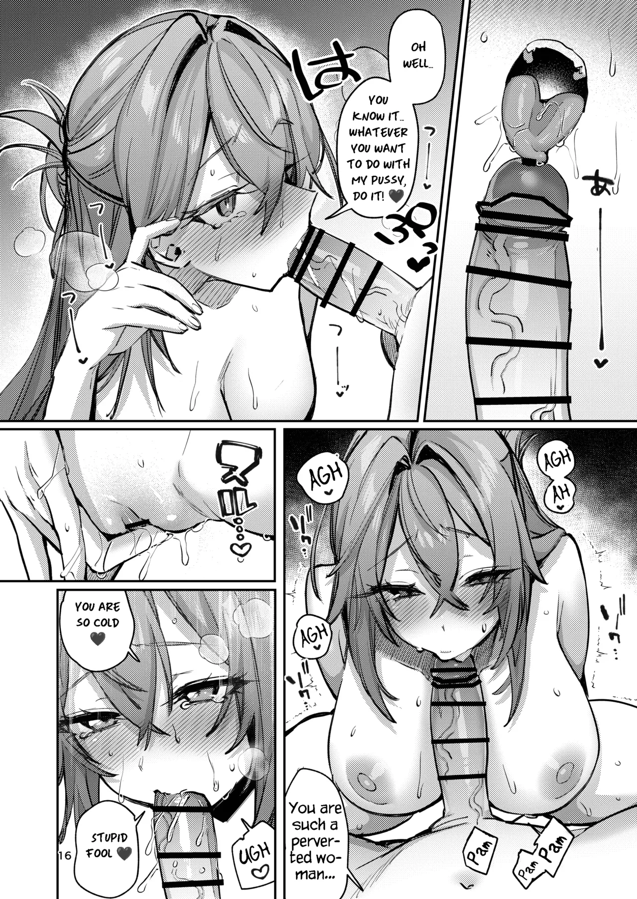 Dumb wife, re-education. page 16