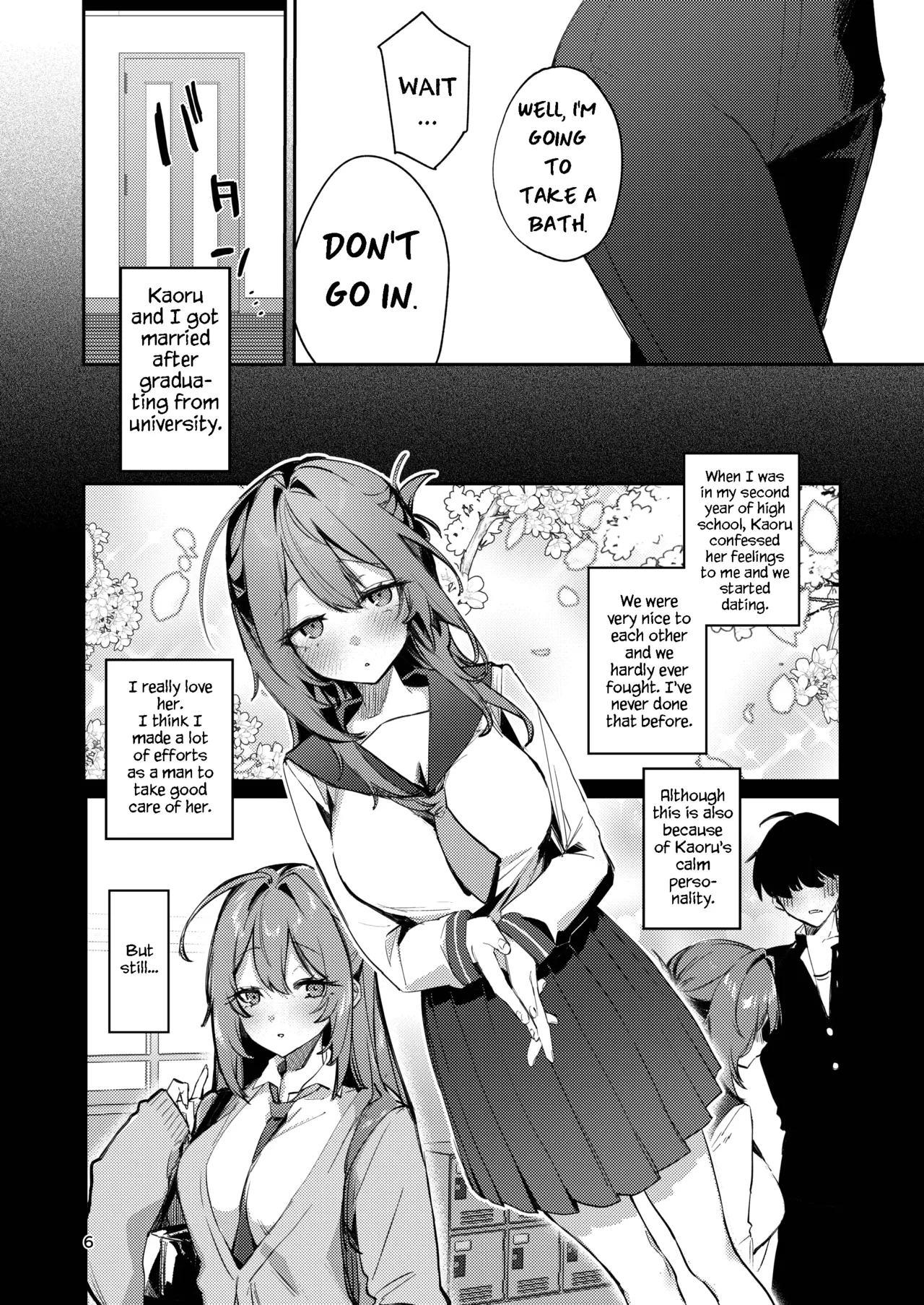 Dumb wife, re-education. page 6