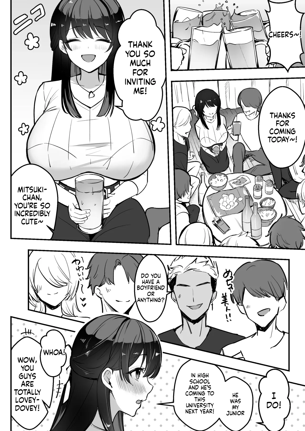 During our long-distance relationship, my older girlfriend, whom I’m proud of, was living a yarisā (sex-circle) sexual lifestyle. page 11