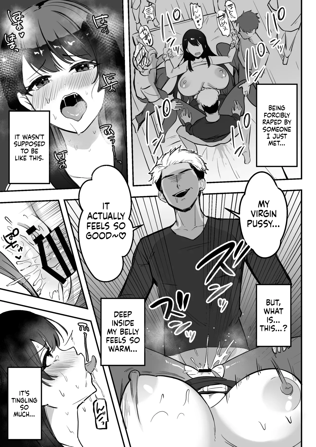 During our long-distance relationship, my older girlfriend, whom I’m proud of, was living a yarisā (sex-circle) sexual lifestyle. page 30
