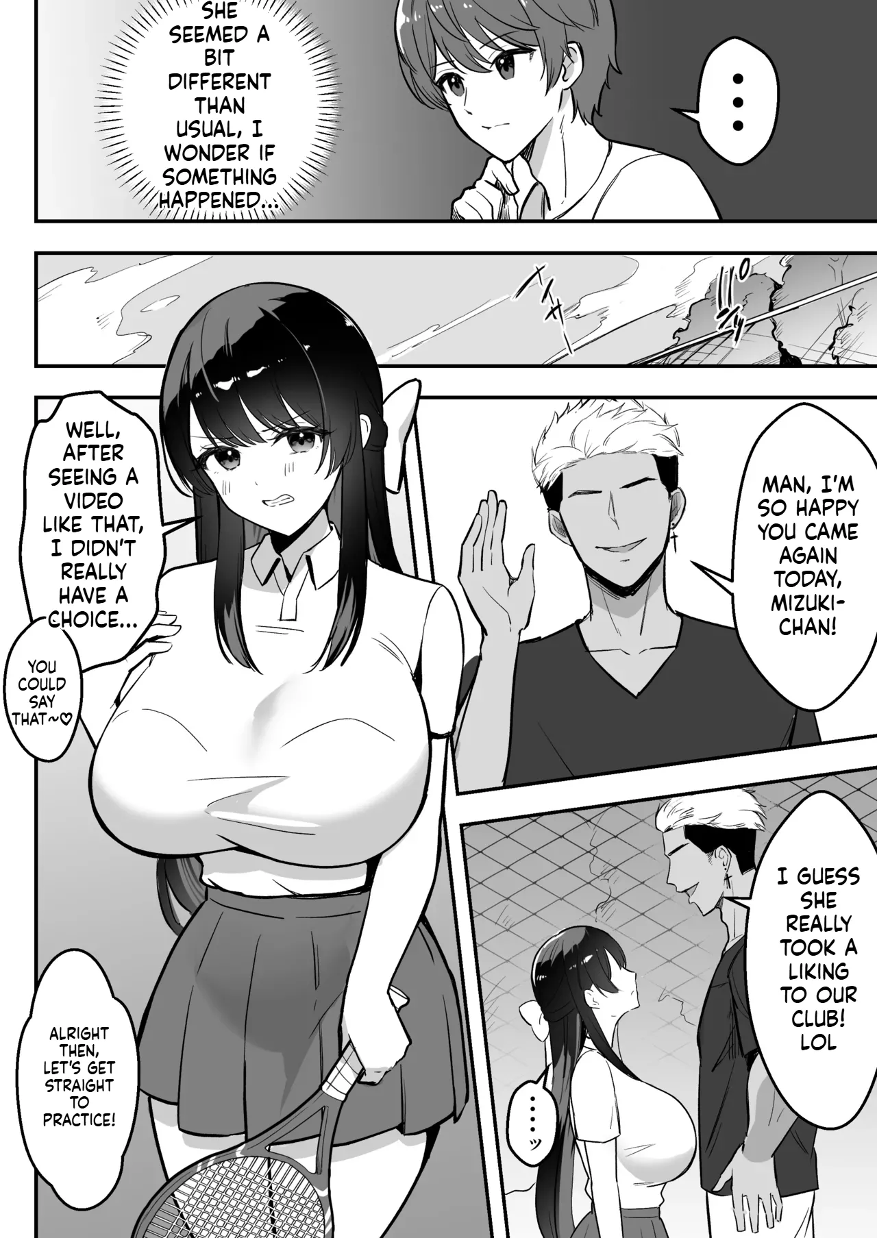 During our long-distance relationship, my older girlfriend, whom I’m proud of, was living a yarisā (sex-circle) sexual lifestyle. page 51
