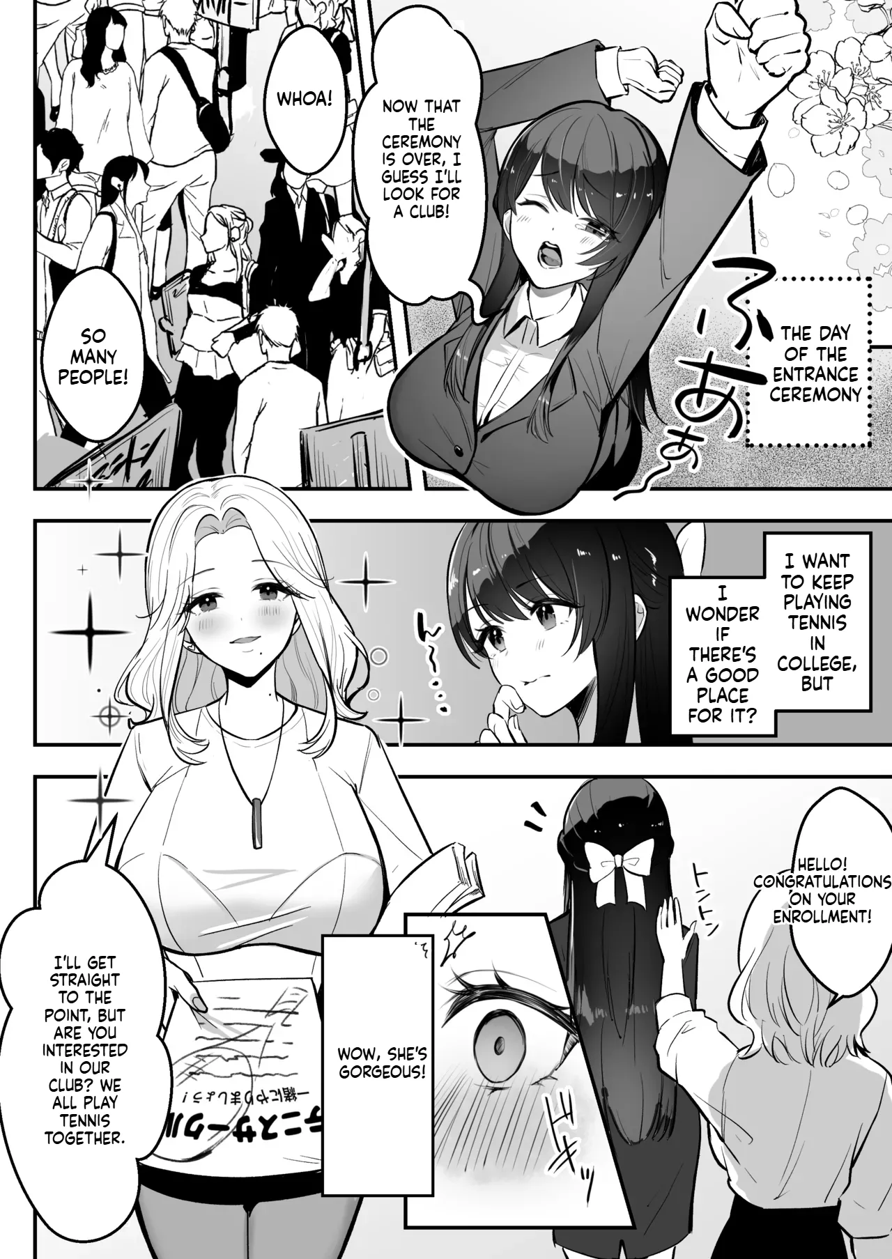 During our long-distance relationship, my older girlfriend, whom I’m proud of, was living a yarisā (sex-circle) sexual lifestyle. page 7
