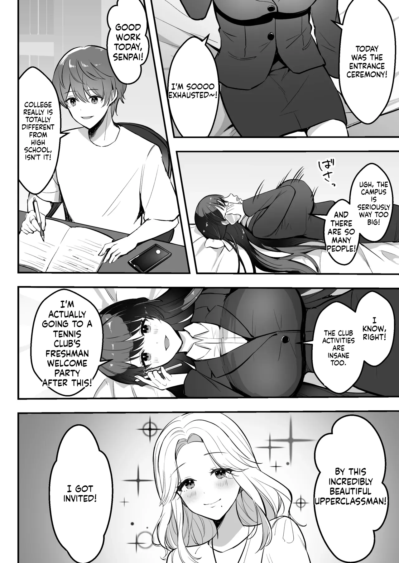 During our long-distance relationship, my older girlfriend, whom I’m proud of, was living a yarisā (sex-circle) sexual lifestyle. page 9