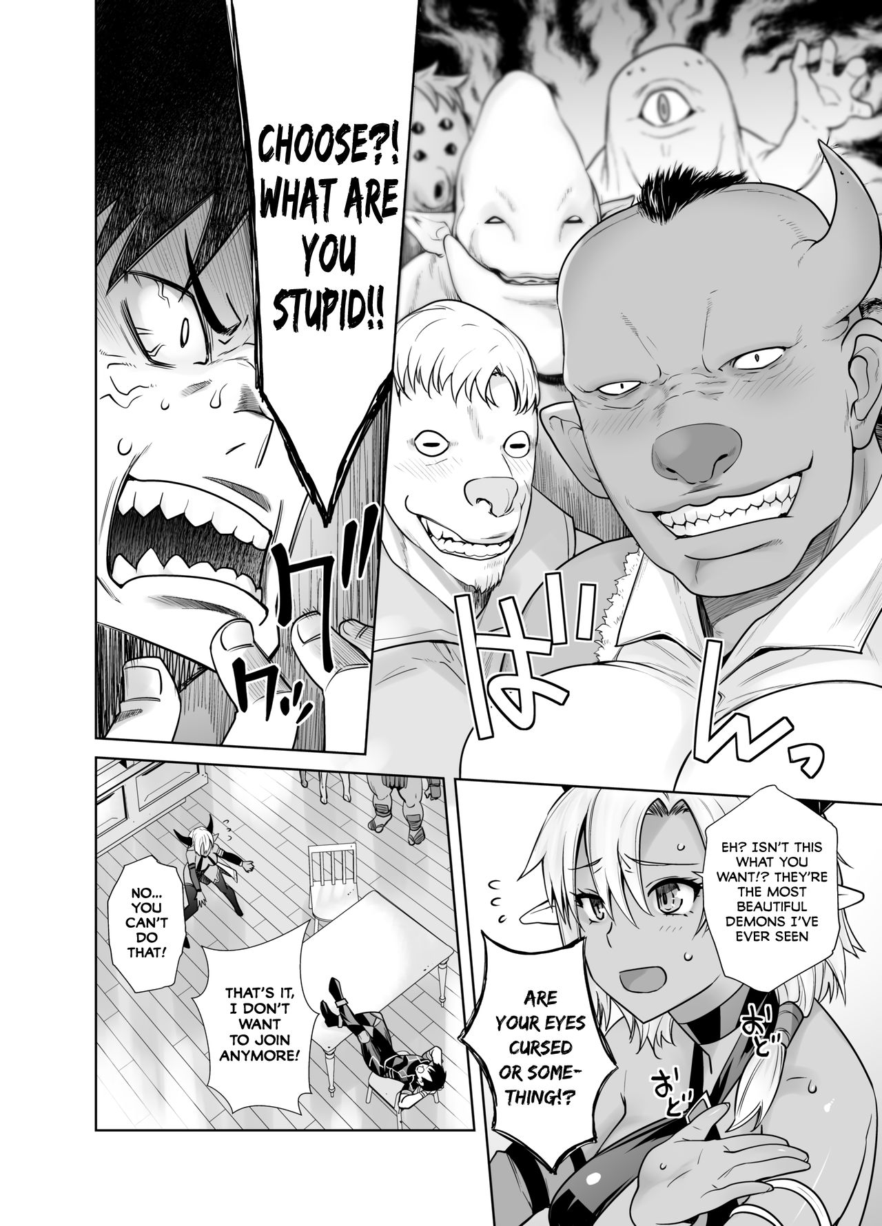 Earning Evil Points against a Dark-Skinned Female! page 5