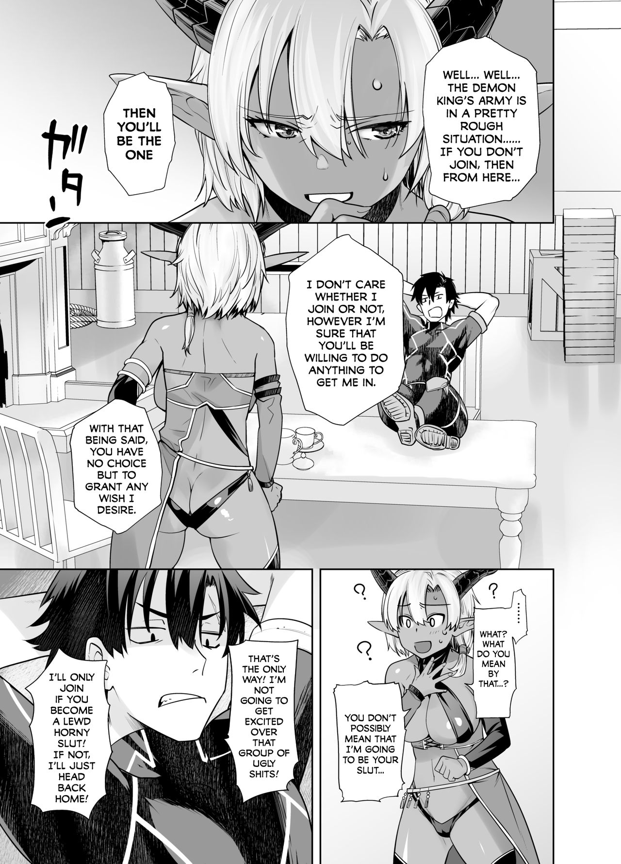Earning Evil Points against a Dark-Skinned Female! page 6