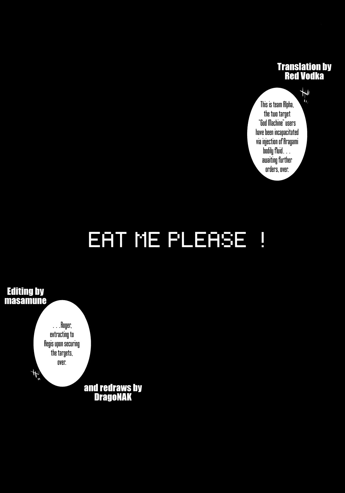 EAT ME PLEASE! (God Eater) [English] =Little White Butterflies= page 8